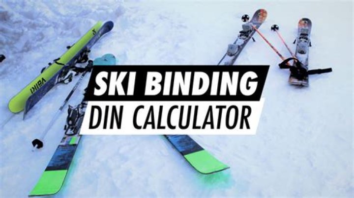 What does DIN mean in ski bindings?
