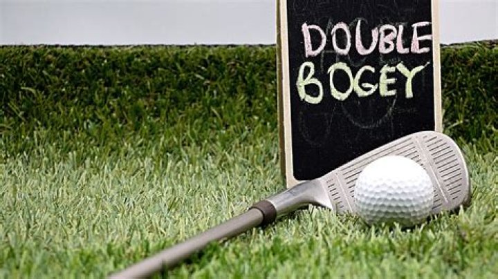 What does triple bogey mean in golf?