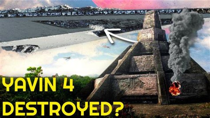 What happened to Yavin 4 after a new hope?