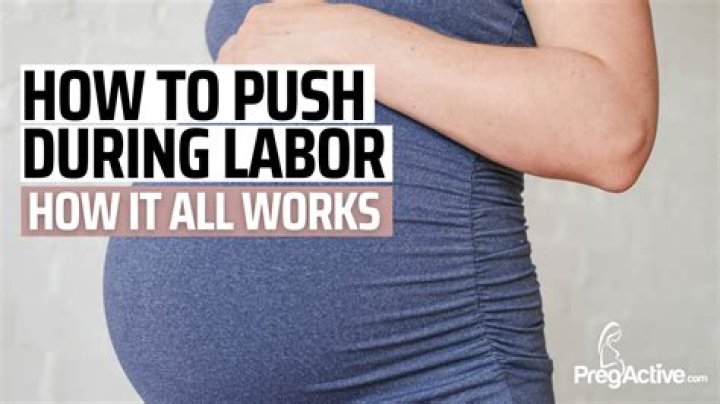 What happens if you don't push during labor?