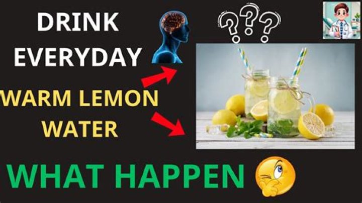 What happens if you drink warm lemon water every morning?