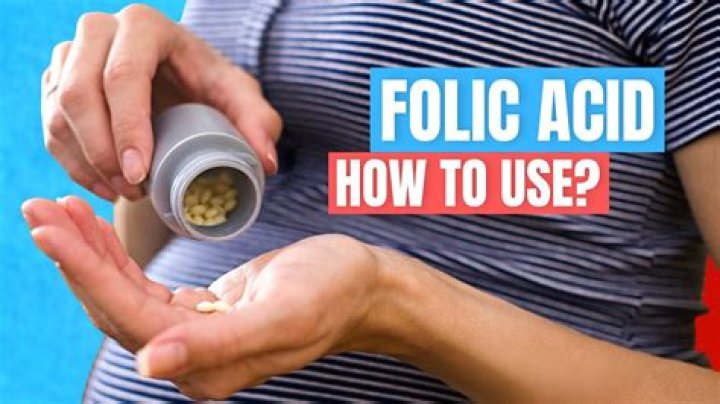 What happens when you take folic acid everyday?
