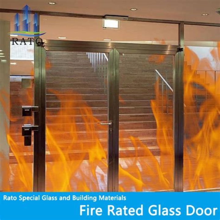 What is 45 minute fire rated glass?