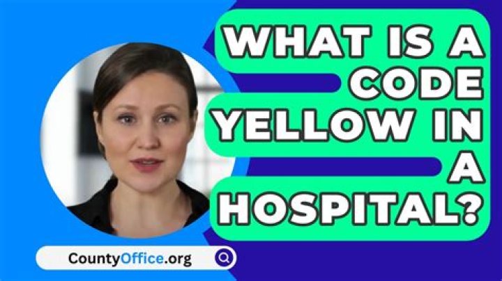 What is a code 3 in a hospital?