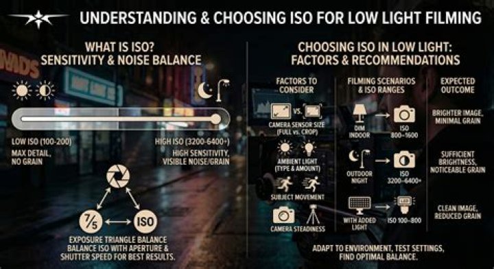 What is a good ISO for low light?