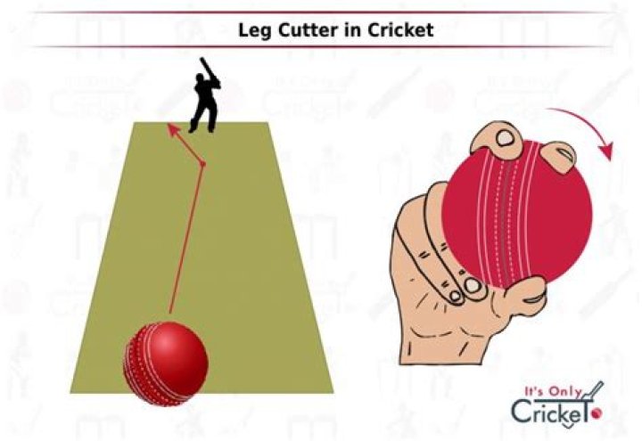 What is a leg cutter in cricket?