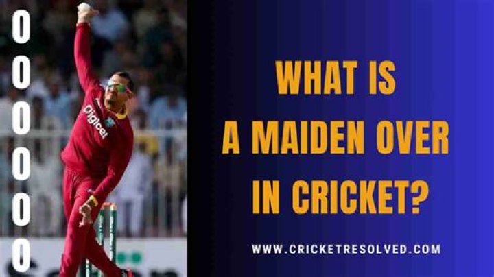 What is a maiden 50 in cricket?