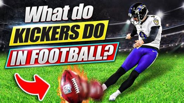 What is a place kicker in football?