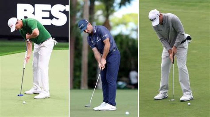 What is Adam Scott putting with?