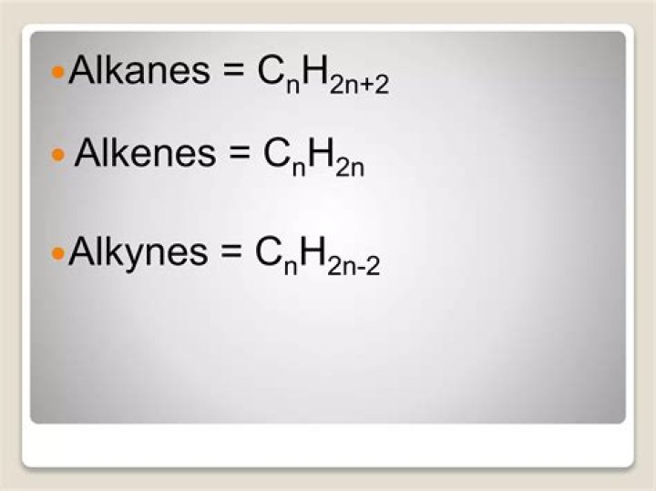 What is alkane formula?