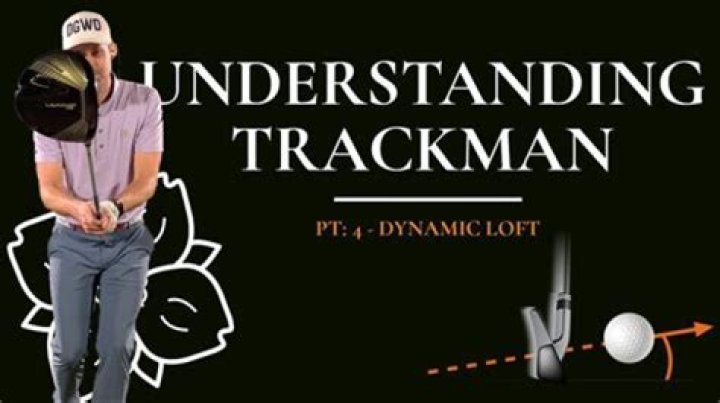 What is dynamic lie TrackMan?