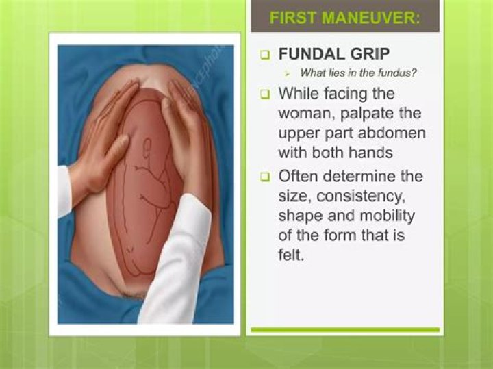 What is Fundal push?