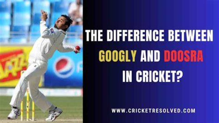 What is googly and doosra?