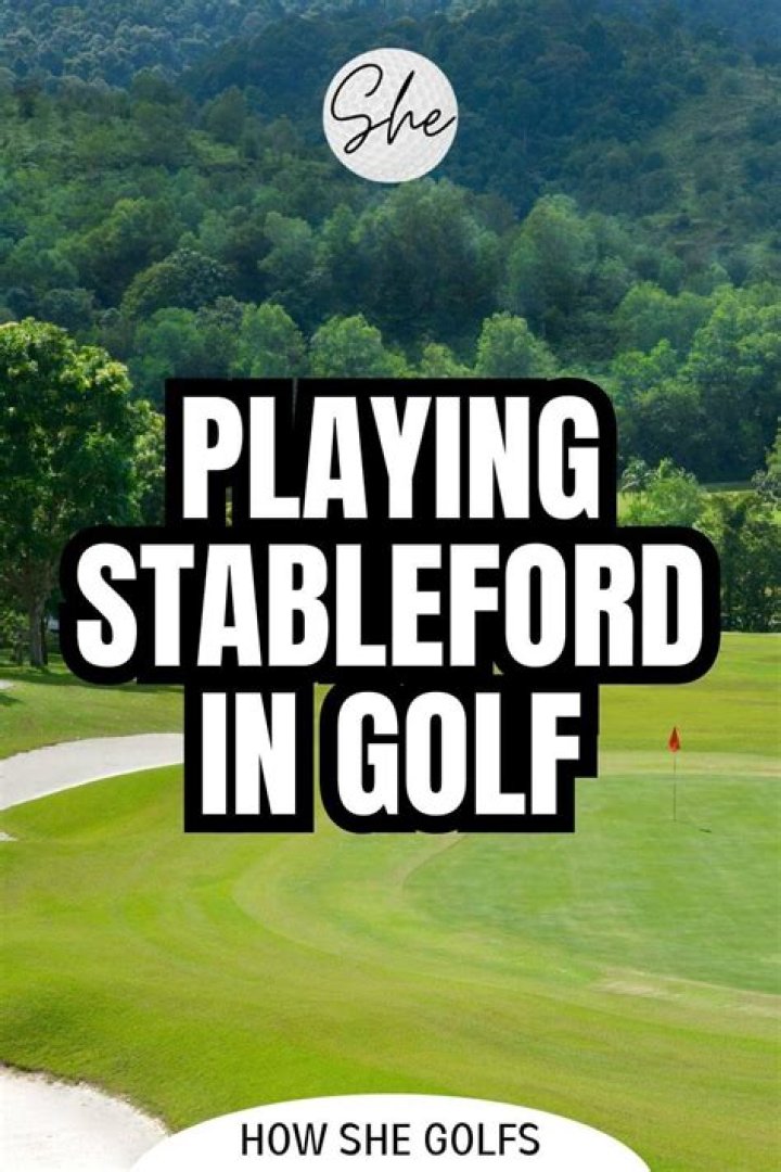 What is Stableford play?