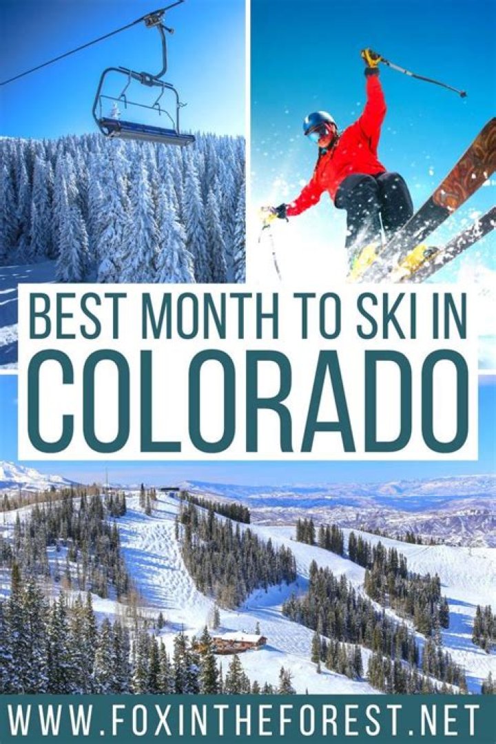 What is the best month to ski in Colorado?