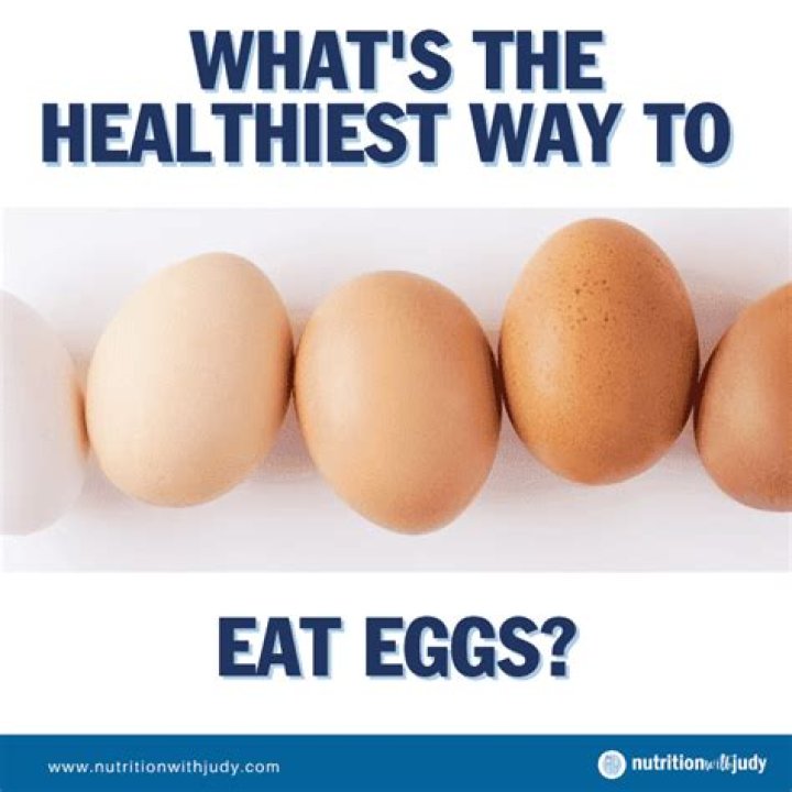 What is the healthiest way to eat an egg?
