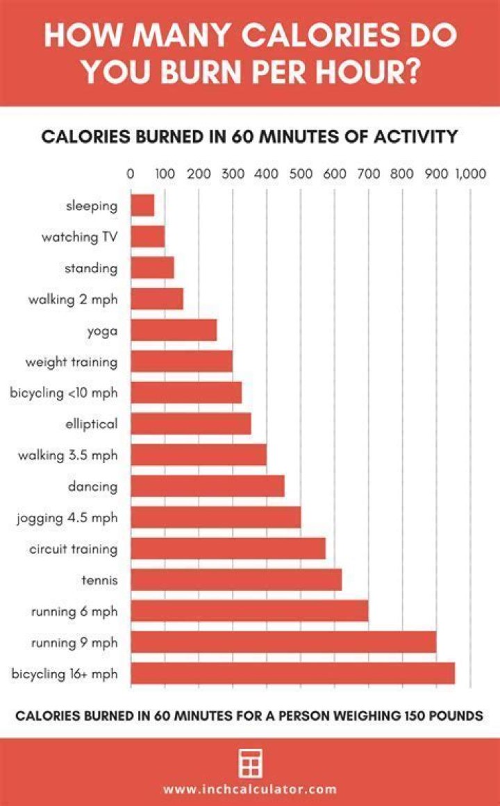 What is the maximum calories to burn per day?