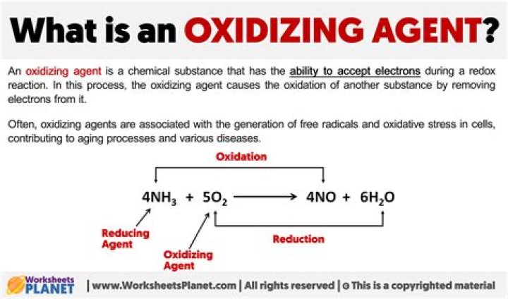 What is the weakest oxidizing agent?