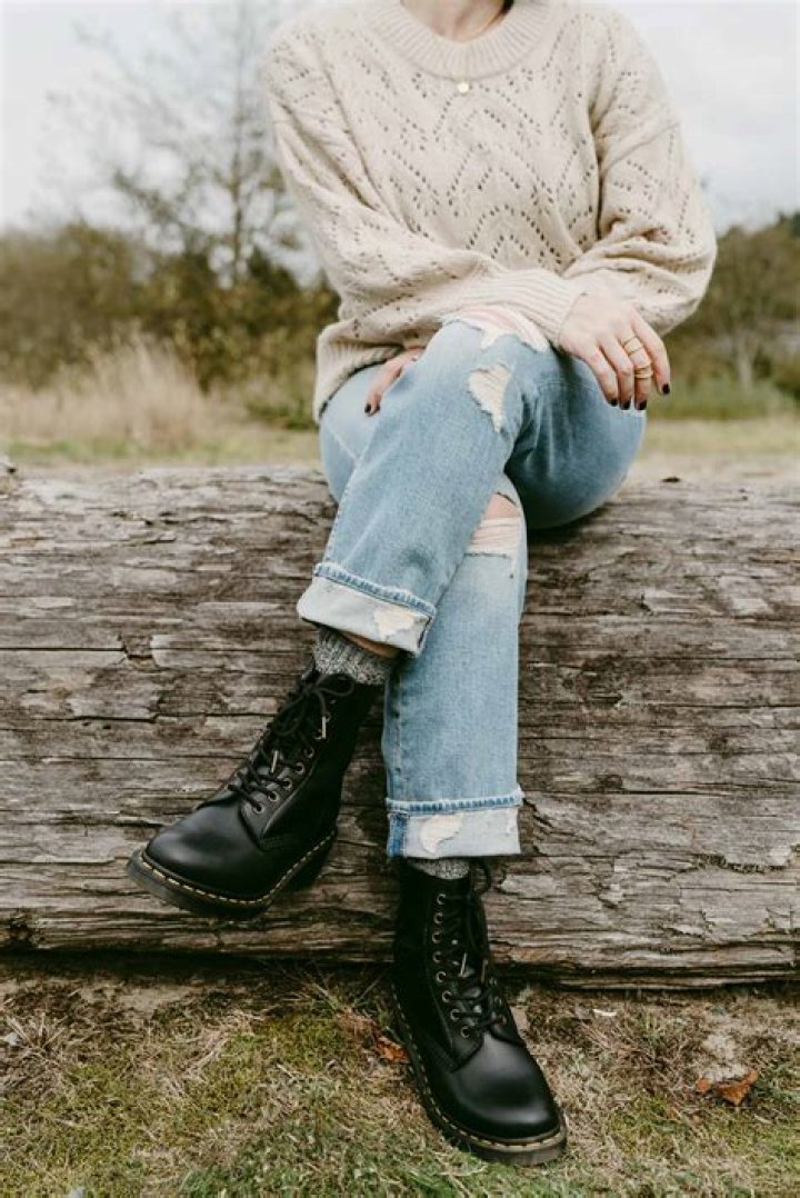 What jeans go with Dr. Martens?