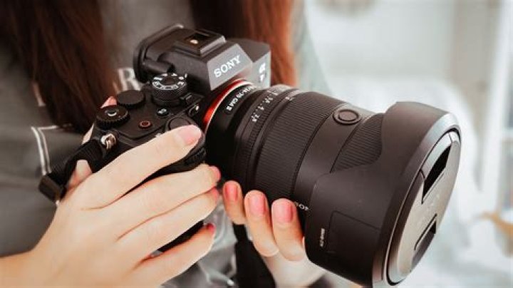 What kind of lens do professional photographers use?
