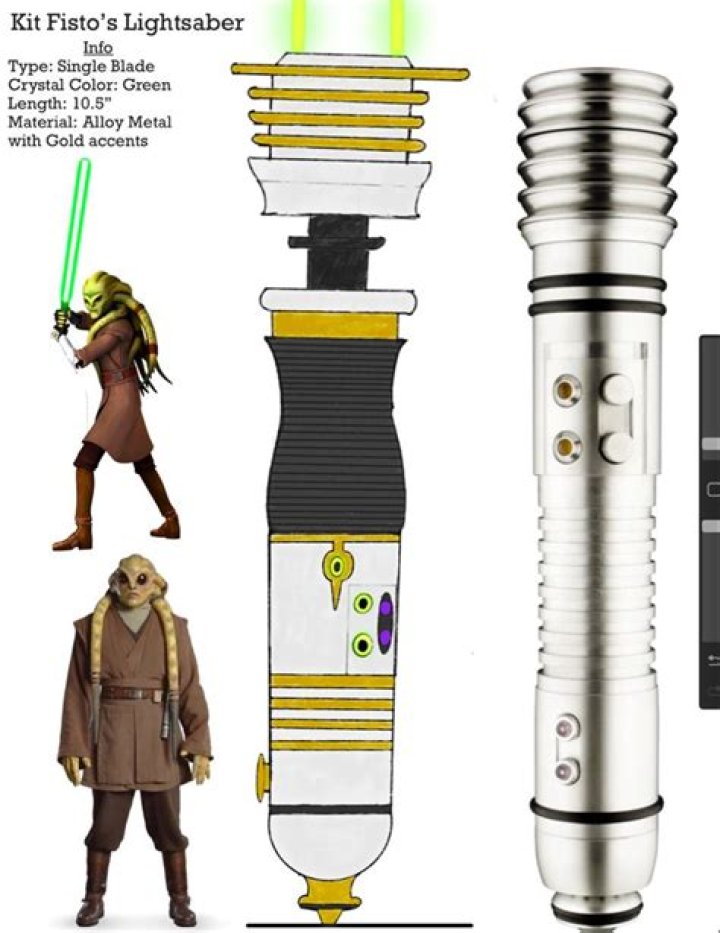 What lightsaber does Plo Koon use?