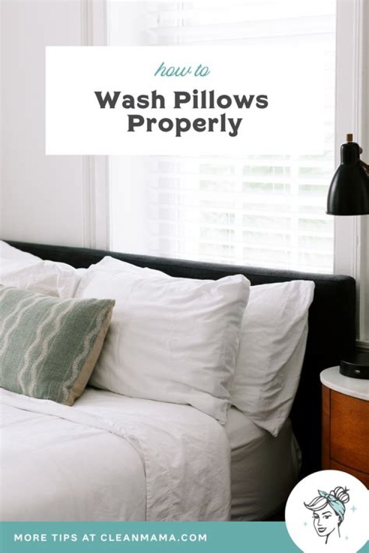 What setting to wash pillows?