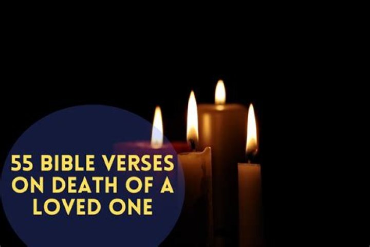 What symbolizes death of a loved one?