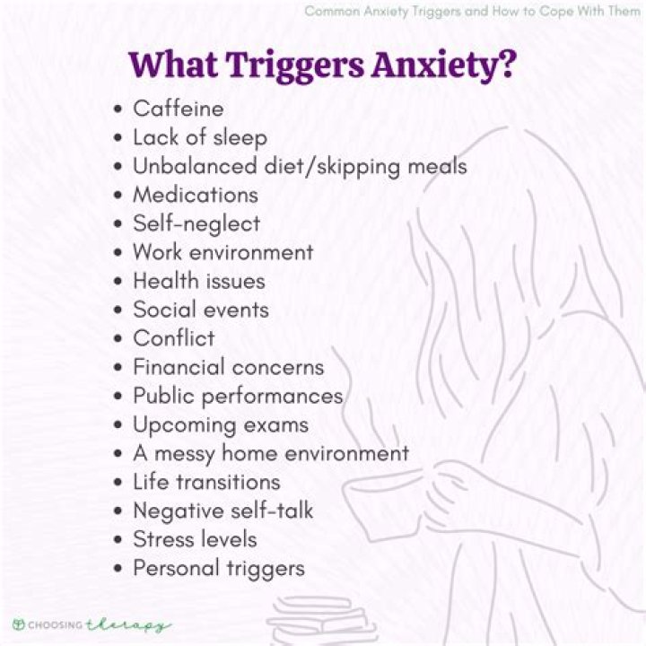 What triggers anxiety?