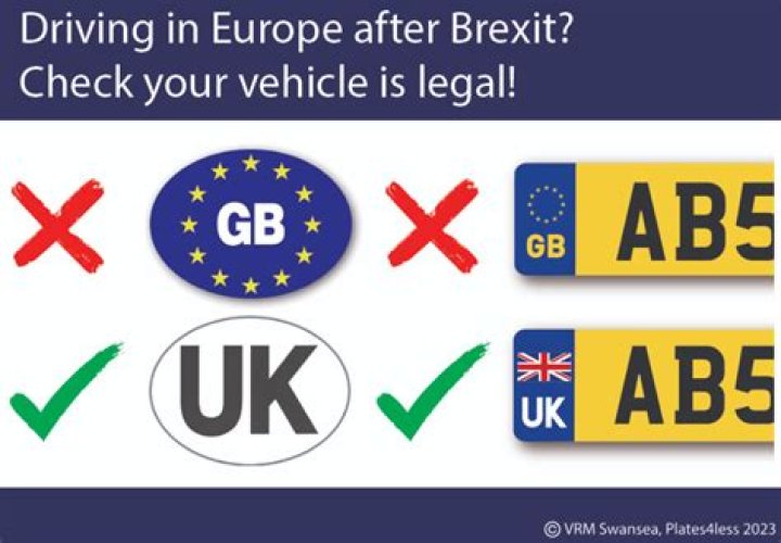 What will happen to UK number plates after Brexit?