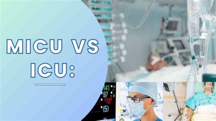 What's the difference between Micu and ICU?