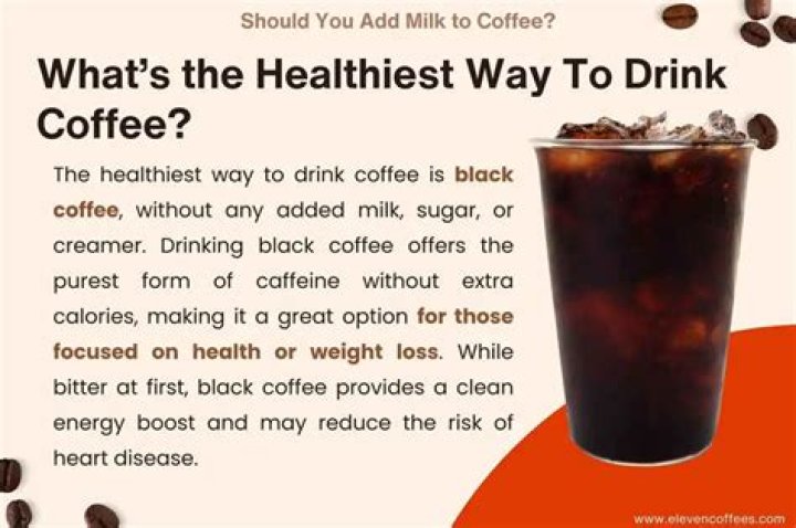 What's the healthiest way to drink coffee?