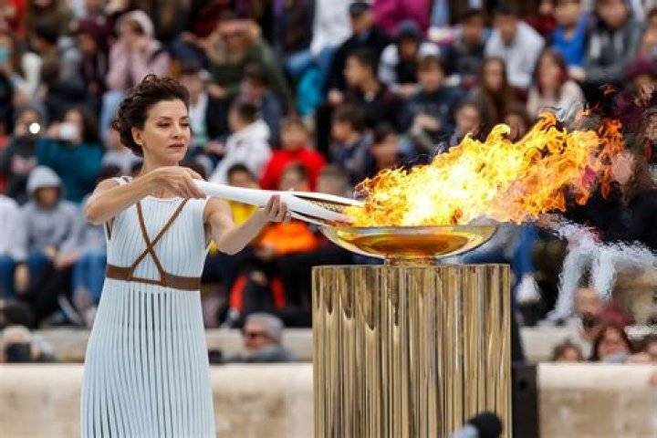 Where did the Olympic torch originate?