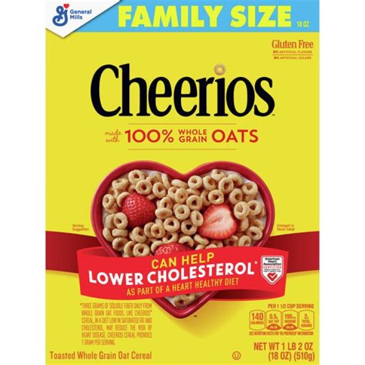 Which is better for cholesterol Cheerios or oatmeal?