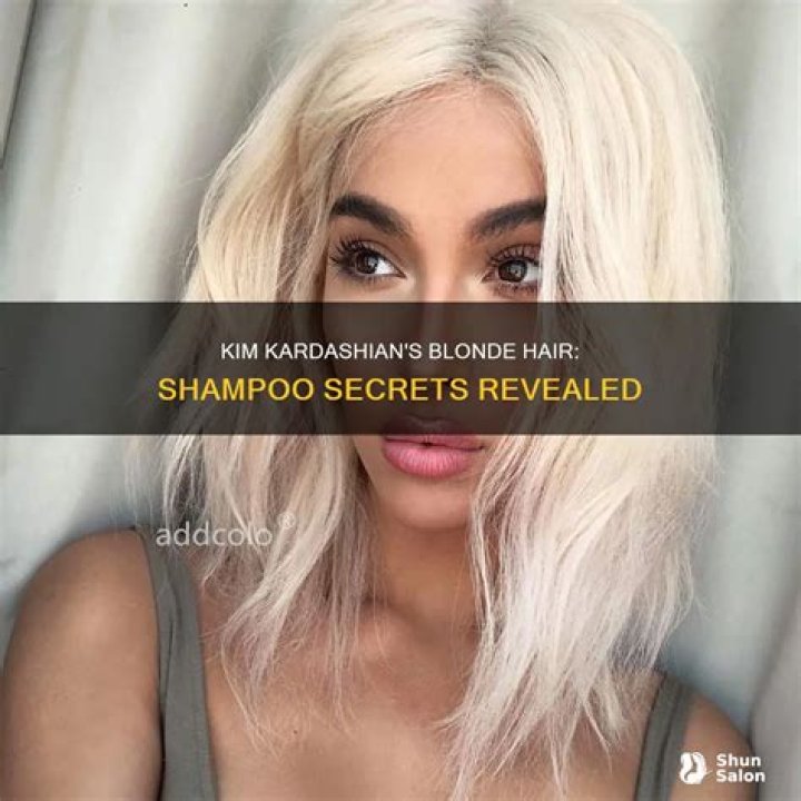 Which shampoo does Kim Kardashian use?
