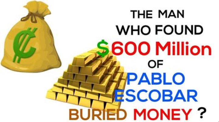 Who found Pablo Escobar money?