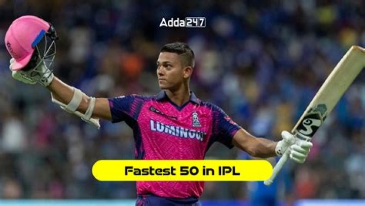 Who has done fastest 50 in IPL?