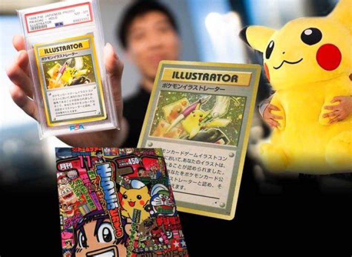 Who has PSA 10 Pikachu illustrator?