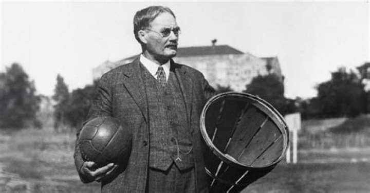 Who invented the first basketball hoop?