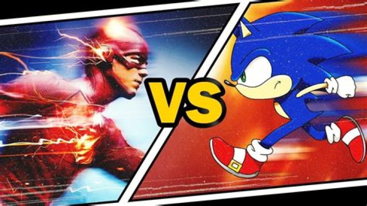 Who is faster flash or Sonic?