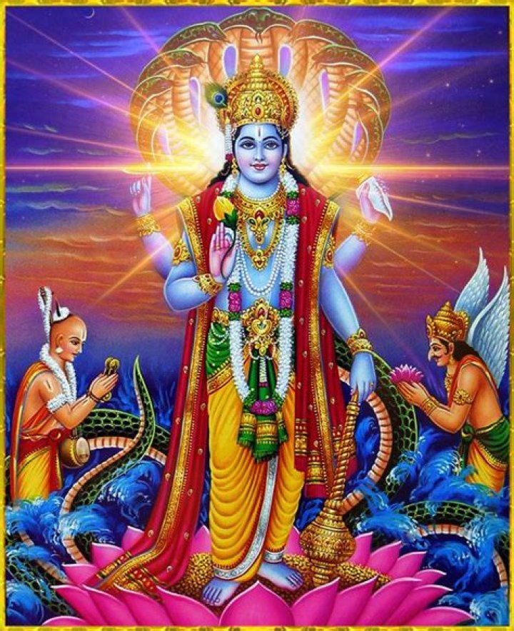 Who is the guru of Lord Vishnu?