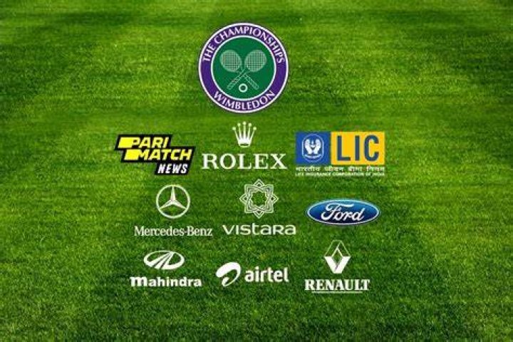 Who sponsors Wimbledon?