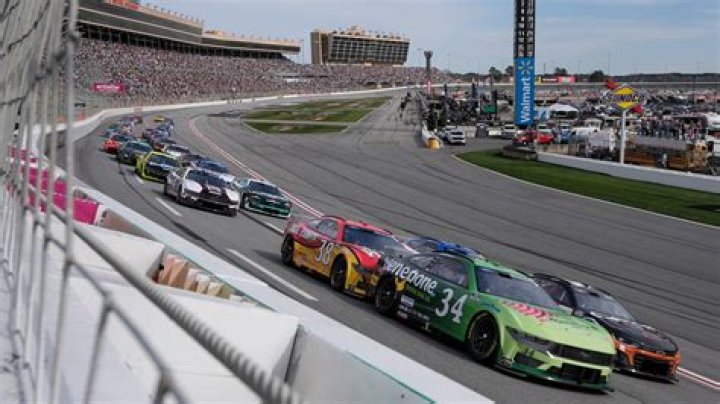 Who won the NASCAR race in Fontana yesterday?