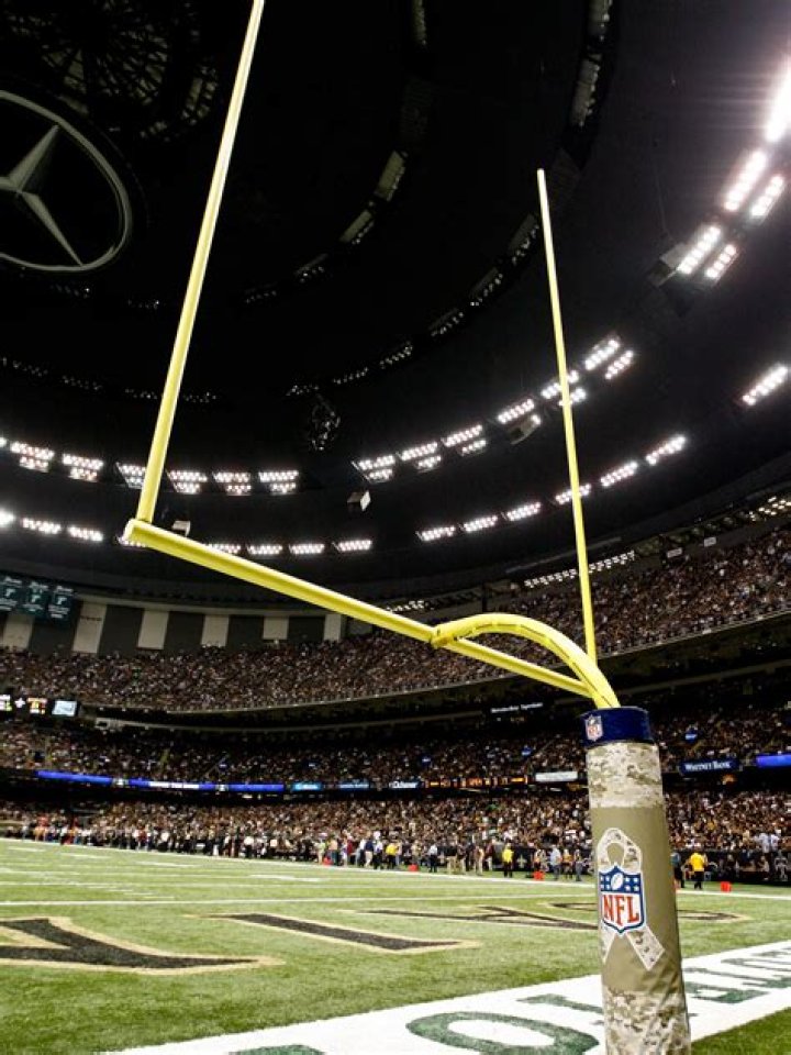 Why are NFL goal posts yellow?