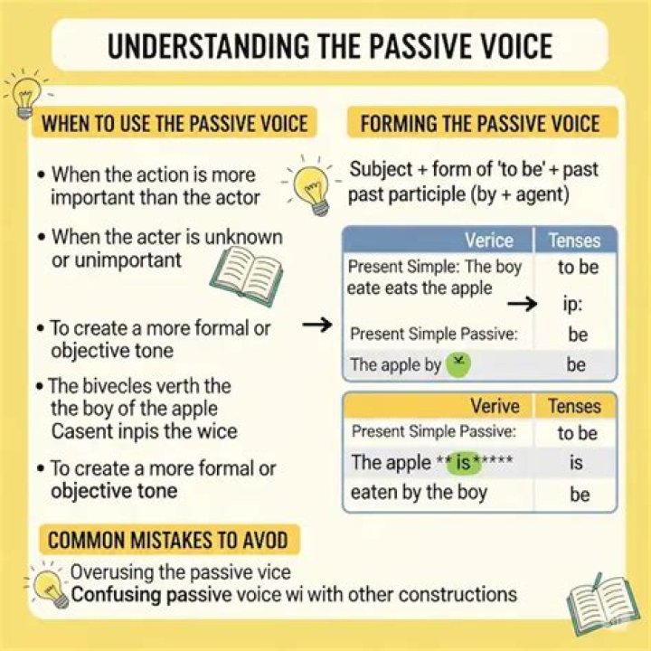 Why do writers write in passive voice?