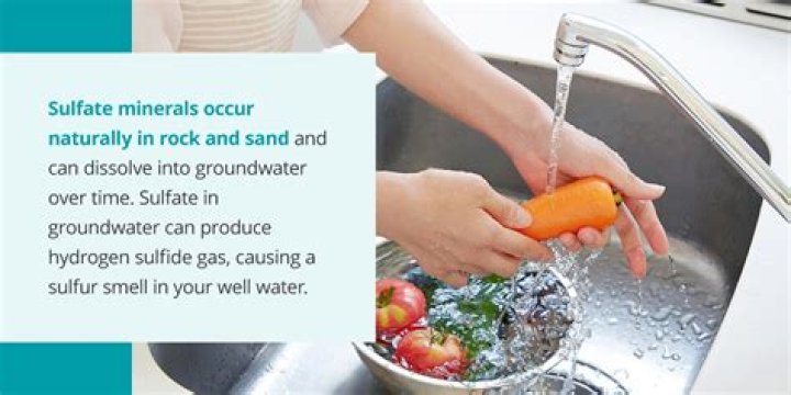 Why does Florida water taste like sulfur?