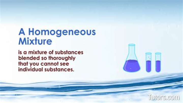 Why is gold a homogeneous mixture?