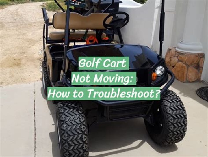 Why is my golf cart not going in reverse?