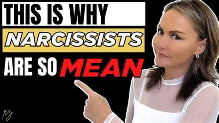 Why narcissists are so mean?
