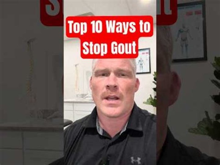 Will gout go away if I stop drinking?