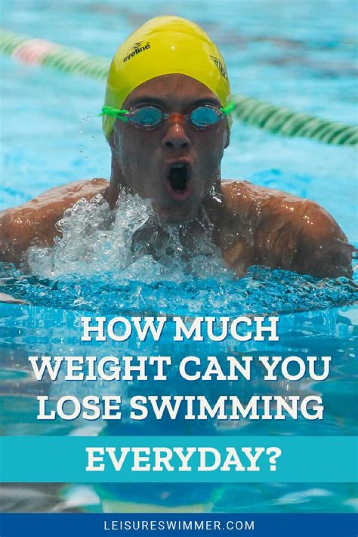 Will I lose weight swimming everyday?
